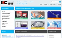 KC SOLID - v�robky pro nukle�rn� medic�nu, tisk�rna