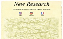 Newresearch - geneaologick� slu�by