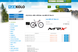 123kolo.cz - cyklo shop